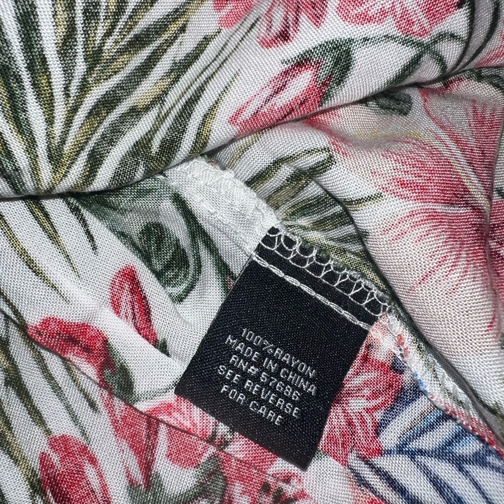 NWT New Look Multicolor Floral Tropical Dress - Picture 10 of 10